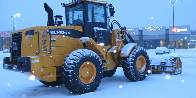 Hyundai front end loader