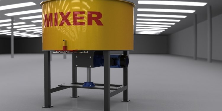 Concrete Mixer - SketchUp - 3D