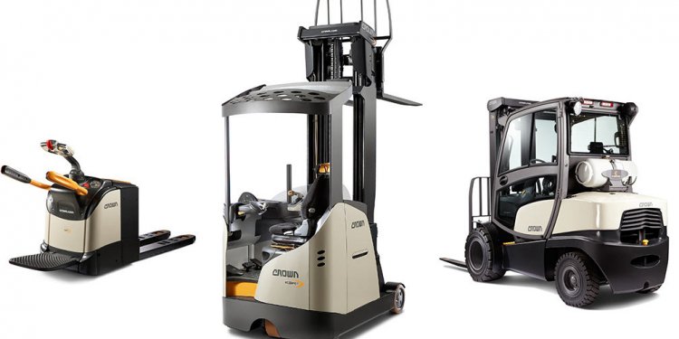 New and used Crown forklifts