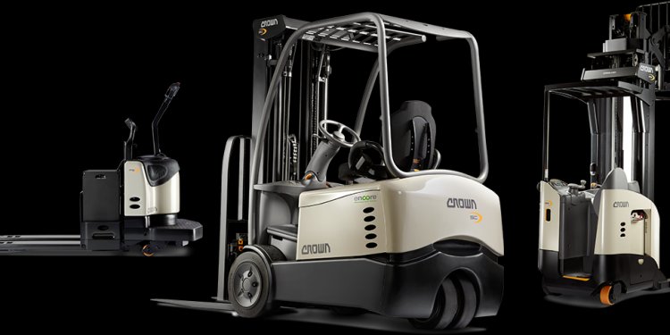 Remanufactured crown forklifts