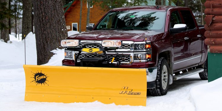 Fisher HT Series Snow plow