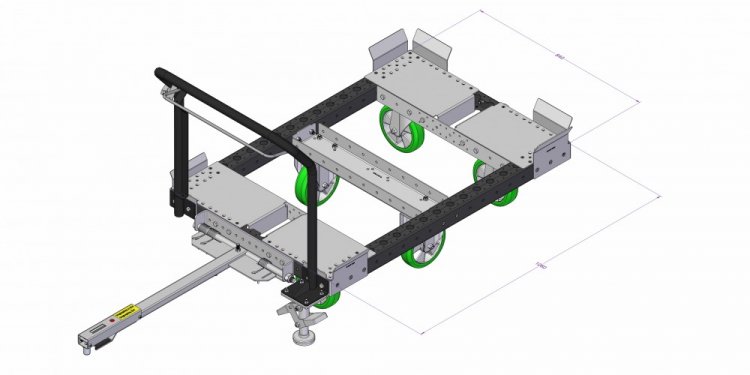 Modular Industrial Cart For