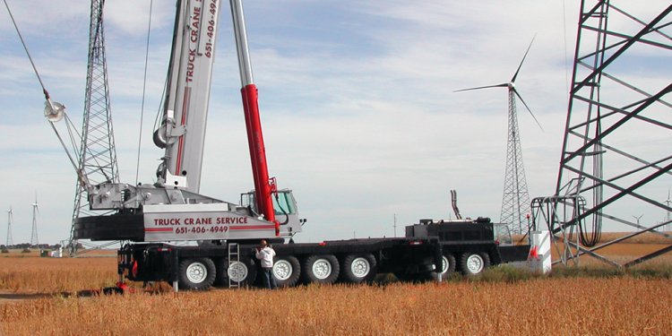 Minnesota Truck Crane Rental