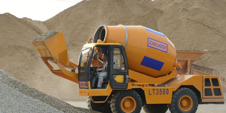 Concrete mixer truck price