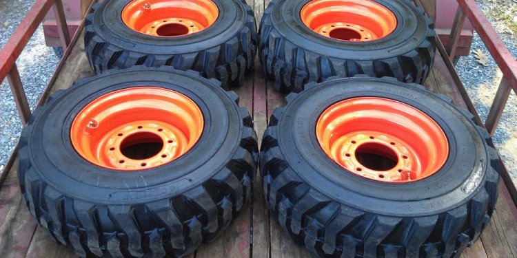 4 NEW 12X16.5 Skid Steer Tires