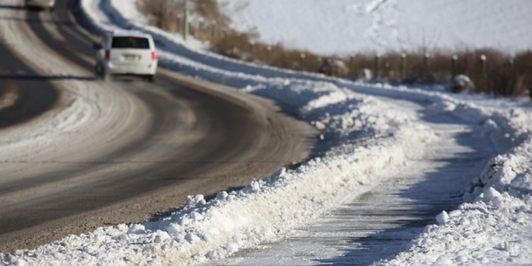 Snowy road