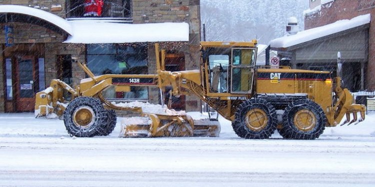 Snow Plow Grader