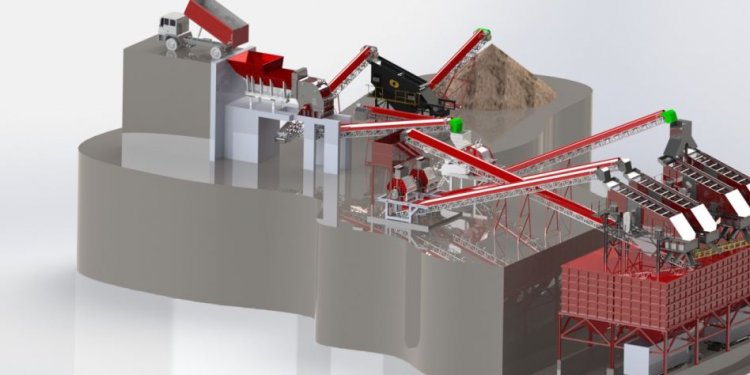 High Capacity Crusher Plant