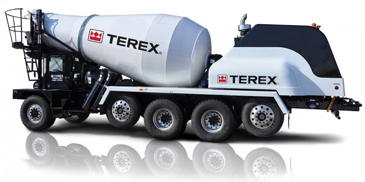 CNG concrete mixer truck