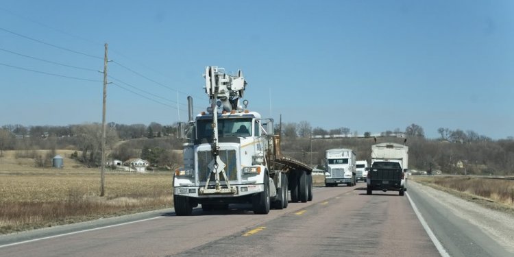 UPRR Peterbilt Crane Truck