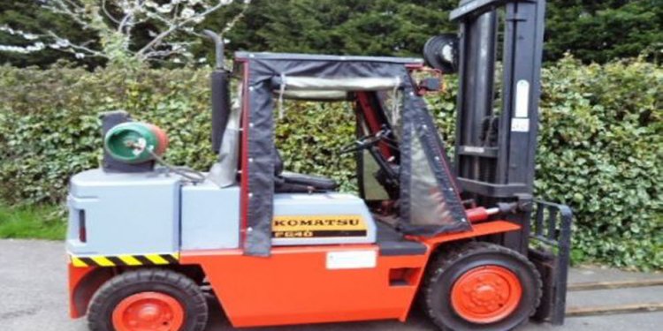 Used forklift