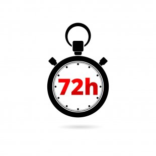 72 hour wait time for ASTM standard