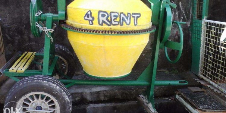 Cement Mixers for Rental
