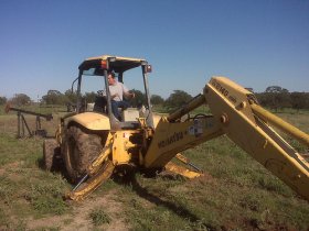 Image titled Komatsu Backhoe