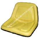 John Deere 375, 570 Seat, High Back, Yellow