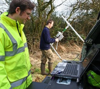 Land Surveyor Instruments Computer