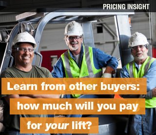 learn from other forklift buyers
