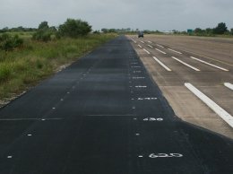 photo: dense-graded hot-mix asphalt (HMA) test track