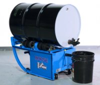 Pour into 5-gallon pail with Portable Drum Mixer