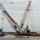 Trucks and cranes