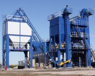 Asphalt manufacturing plant