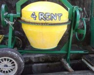 Cement Mixers for Rental