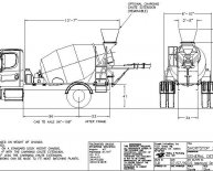 Concrete Mixer Dimensions