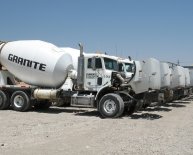 Concrete trucks