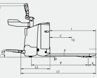 Electric Pallet Jack weight