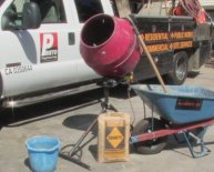 How to Use a Concrete mixer?