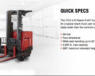 Reach Fork Trucks