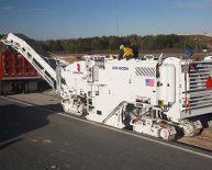 Road concrete milling machines