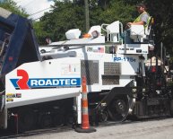 Roadtec Asphalt Pavers