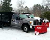 Snow Plow with truck