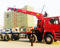 Truck loading Crane