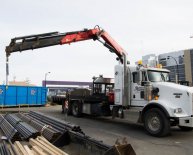 Truck mounted cranes