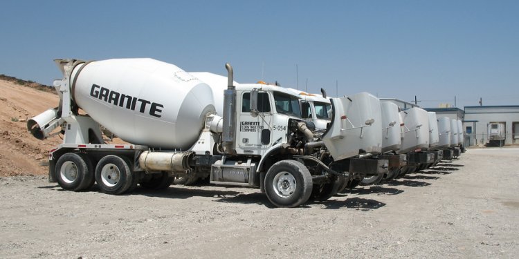 Concrete trucks