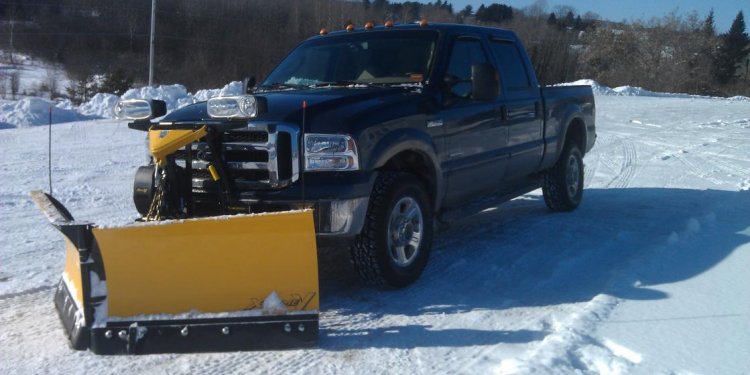 Ford F350 Snow Plows
